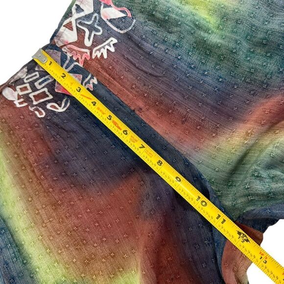Multicolor Wide Leg Pants - Picture 12 of 16